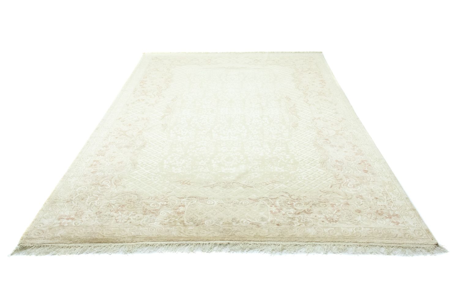Designer Teppich 310 x 202 cm Wohnzimmer Teppich