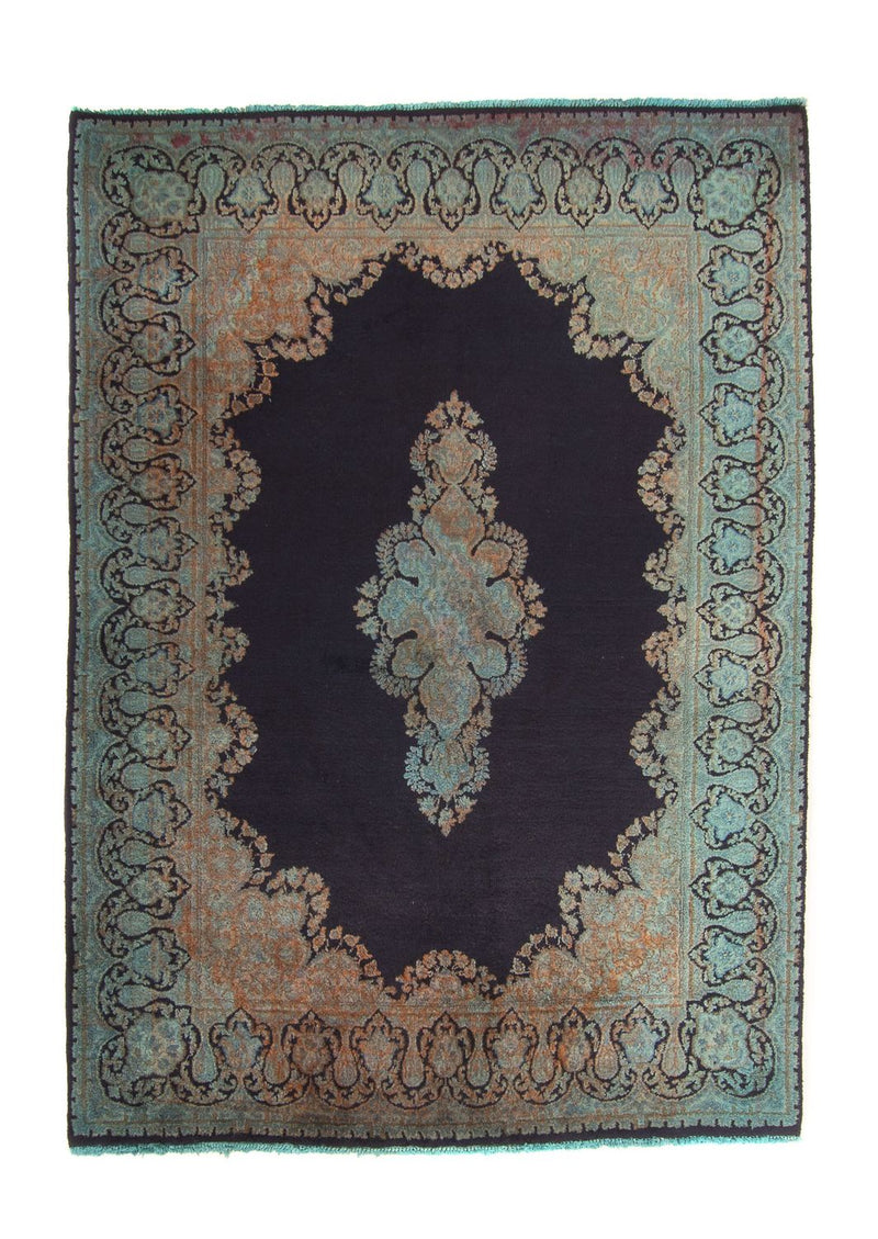 Orientteppich 199 x 151 cm - dunkelblau