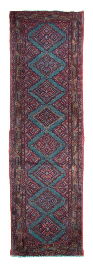 Orientteppich 281 x 89 cm - blau