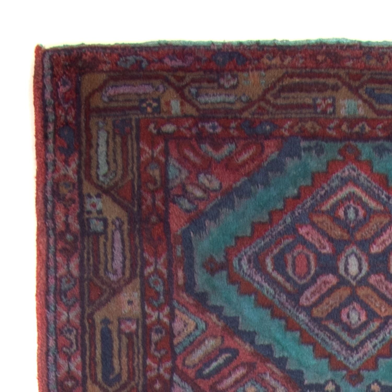 Orientteppich 281 x 89 cm - blau