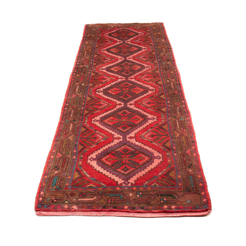 Orientteppich 282 x 80 cm - rot