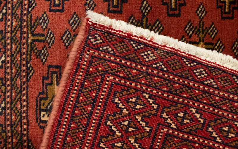 Turkaman Teppich 130 x 60 cm - rot