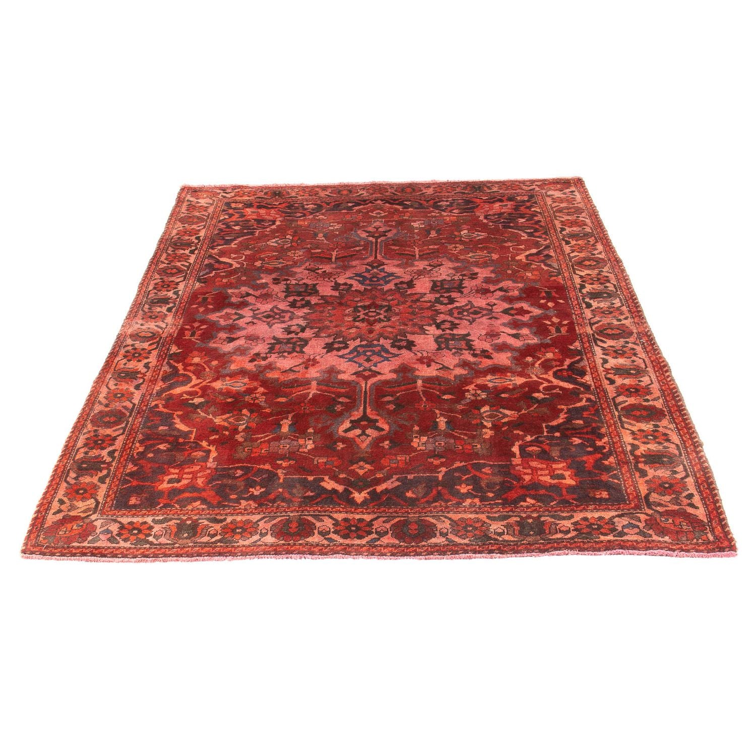 Orientteppich 210 x 162 cm - hellrot