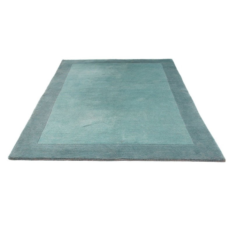 Nepal Teppich 225 x 160 cm - hellblau
