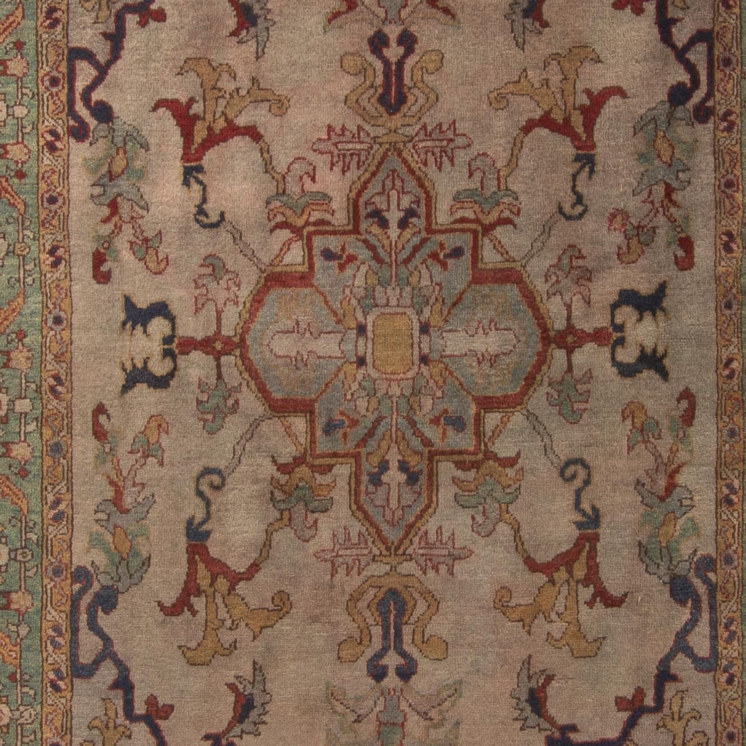 Orientteppich 220 x 160 cm - hellchoco