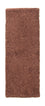 Hochflor Teppich 204 x 70 cm - braun