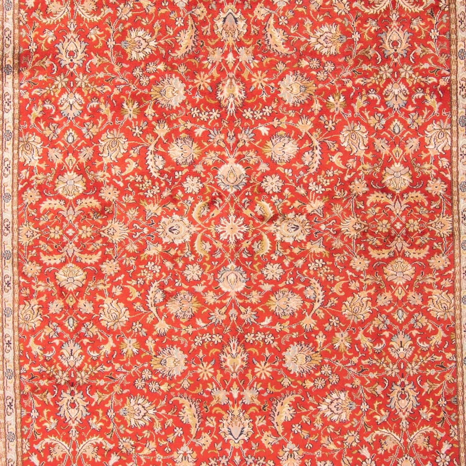 Seidenteppich - Kaschmir Seide 277 x 186 cm Teppich Wohnzimmer