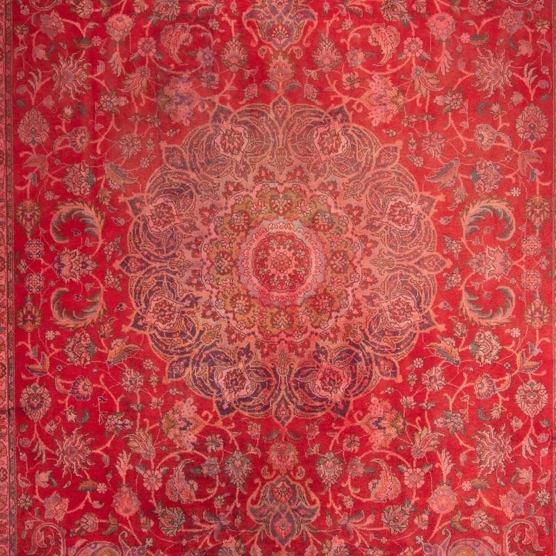 Orientteppich 399 x 295 cm - dunkelrot