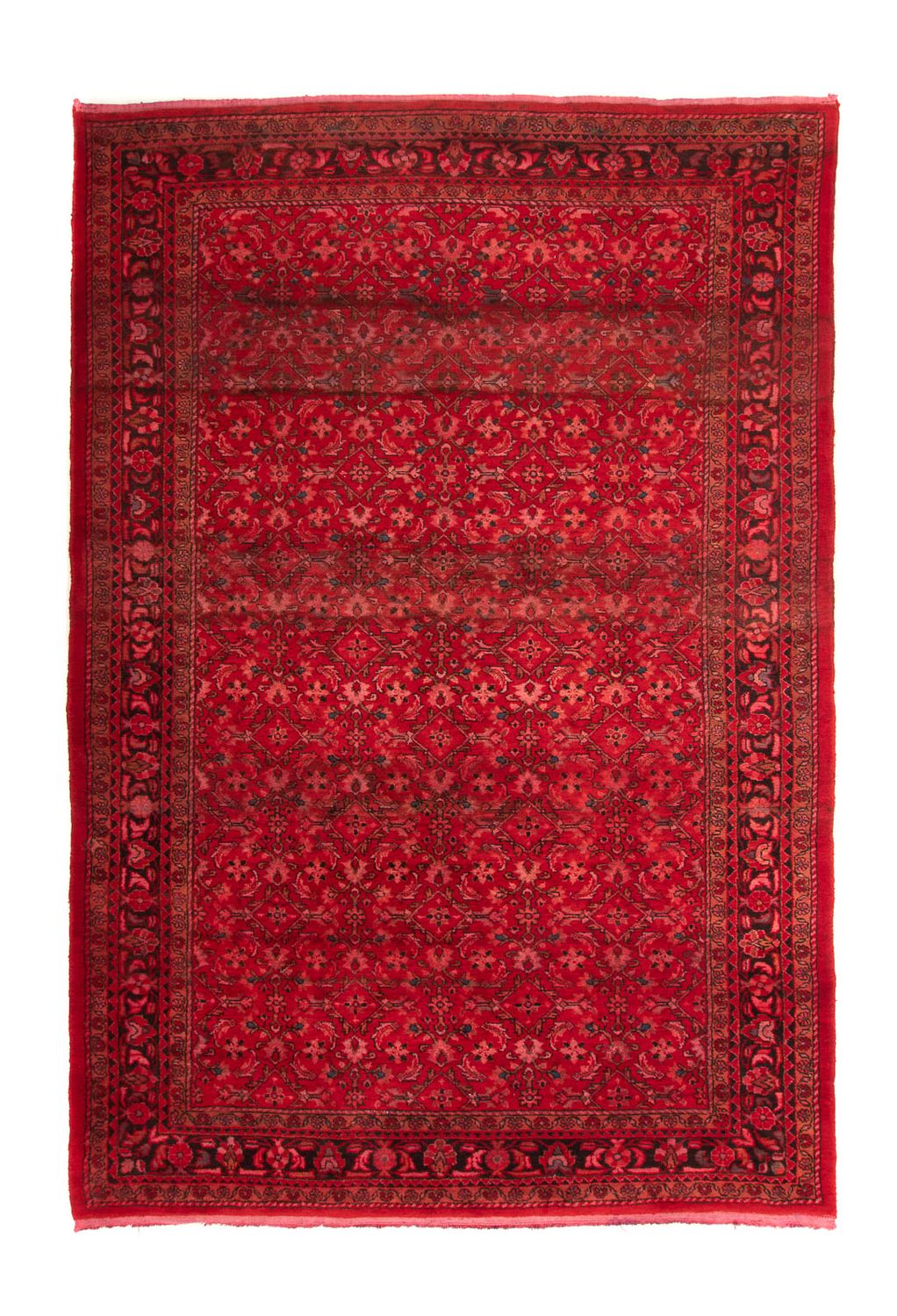 Orientteppich 342 x 212 cm - dunkelrot
