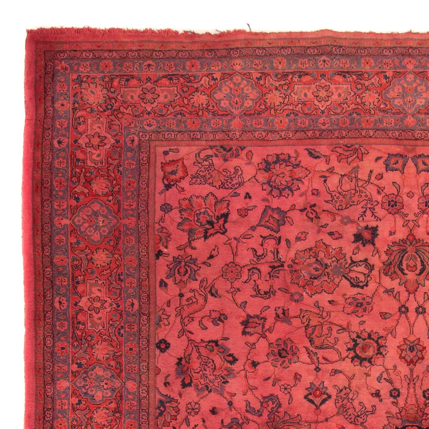 Orientteppich 349 x 244 cm - hellrot