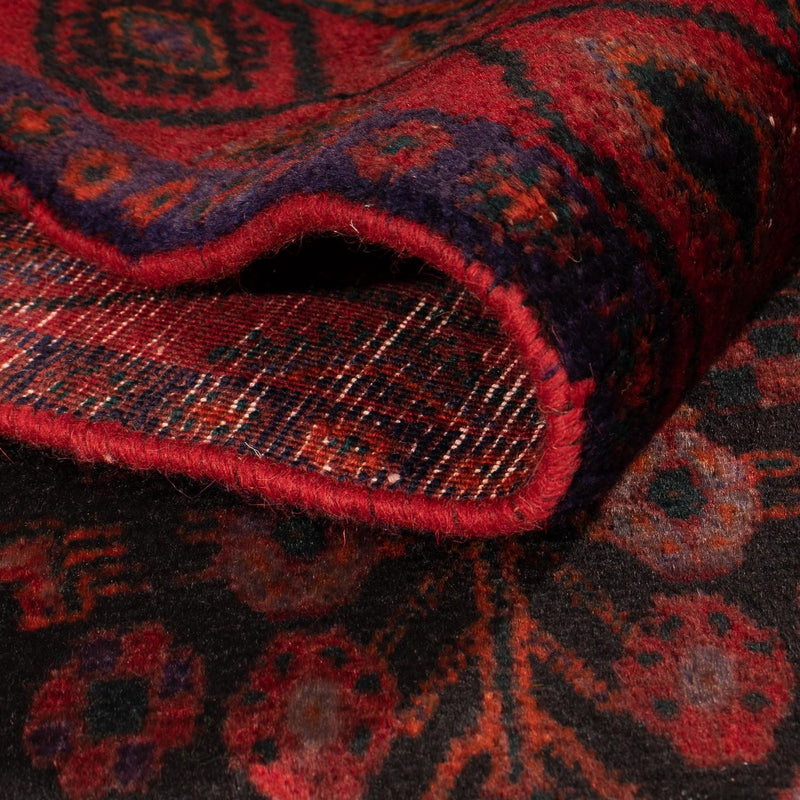Orientteppich 380 x 146 cm - dunkelblau