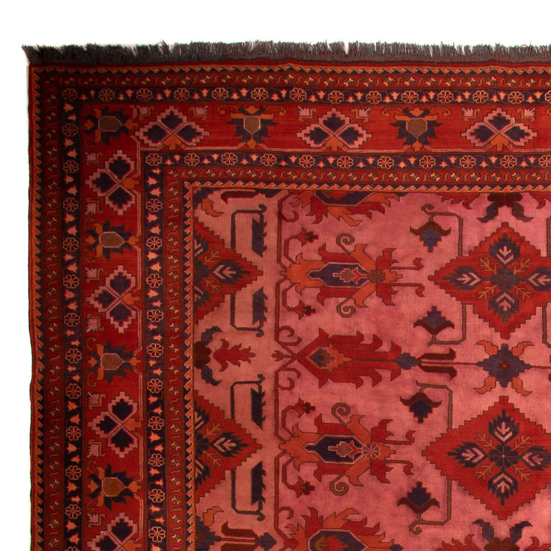 Orientteppich 396 x 306 cm - dunkelrot