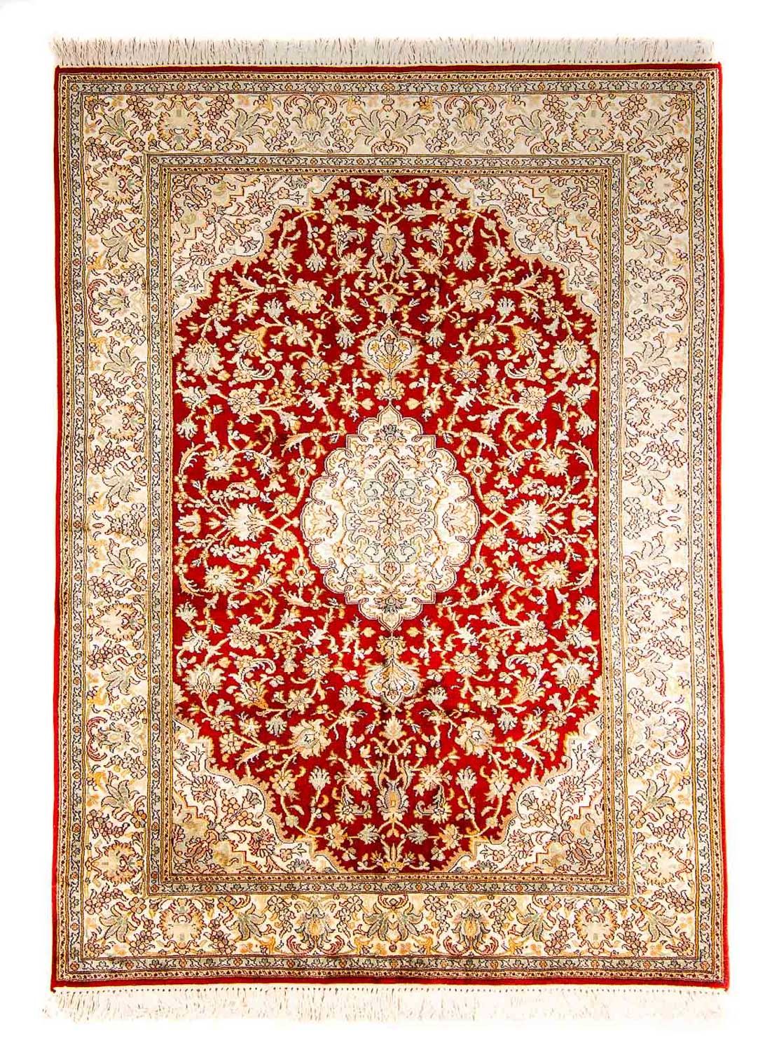 Seidenteppich - Kaschmir Seide 186 x 129 cm Teppichbrücke