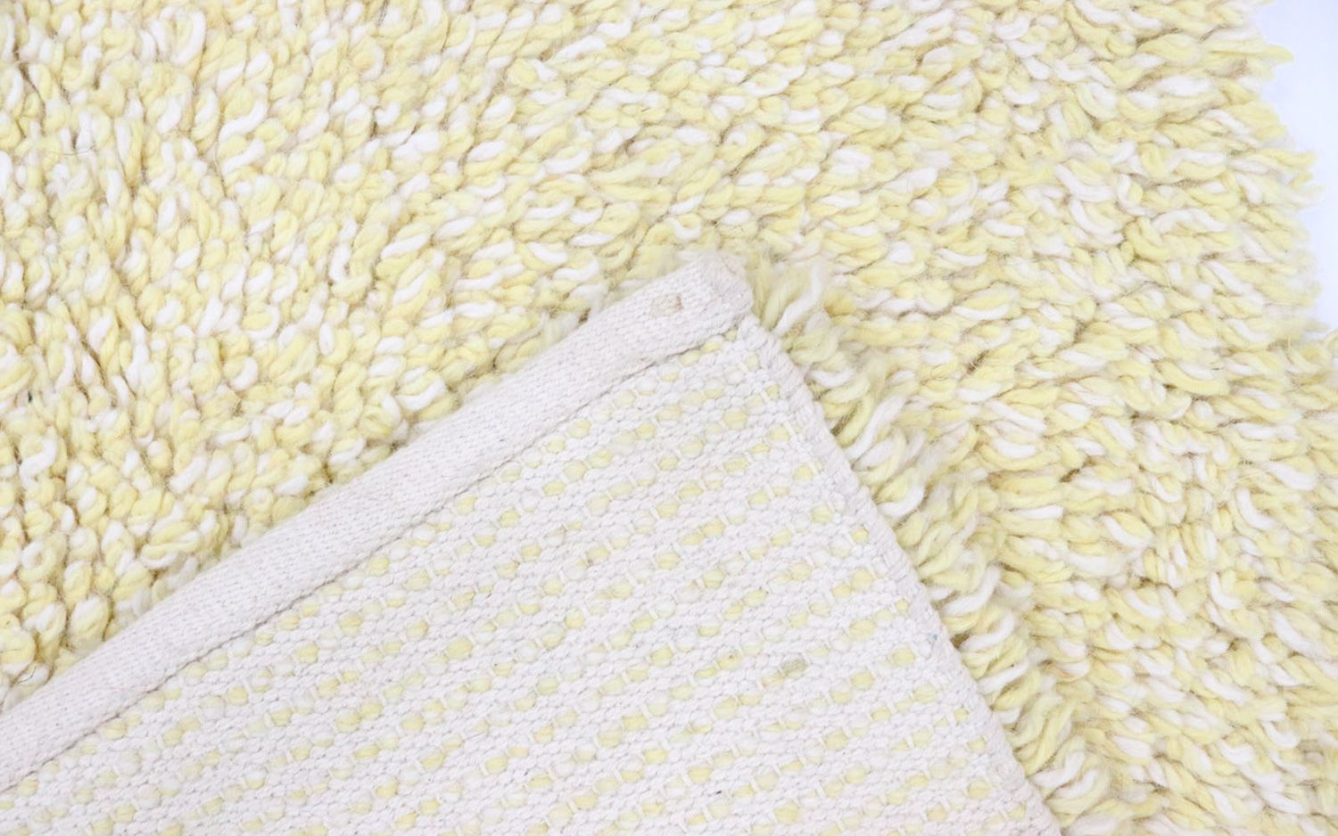 Hochflor Teppich 158 x 90 cm