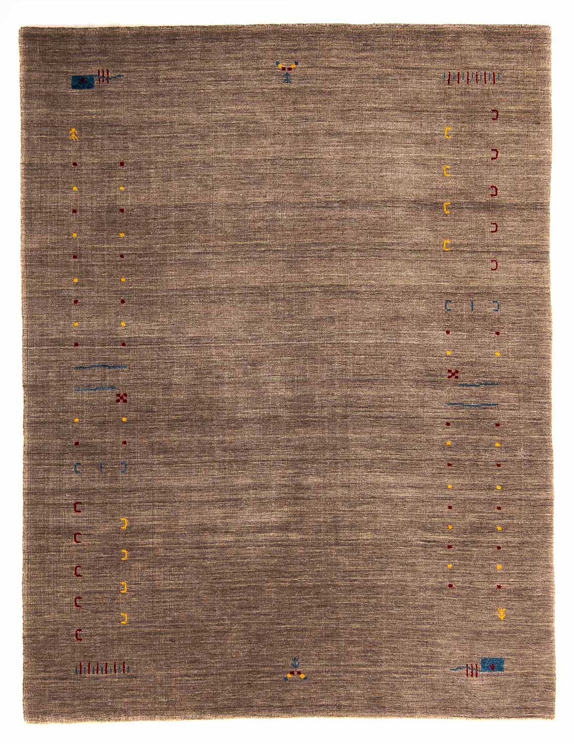 Gabbeh Teppich - Loribaft Indus 201 x 144 cm - braun