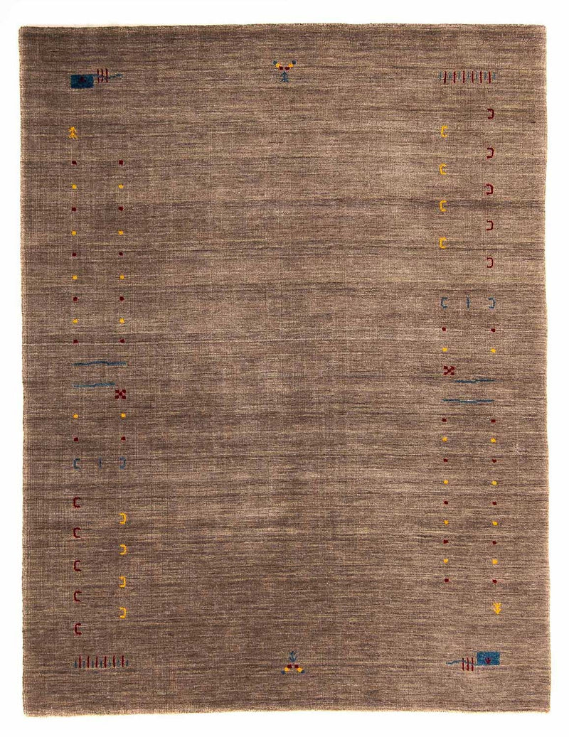 Gabbeh Teppich - Loribaft Indus 201 x 144 cm - braun