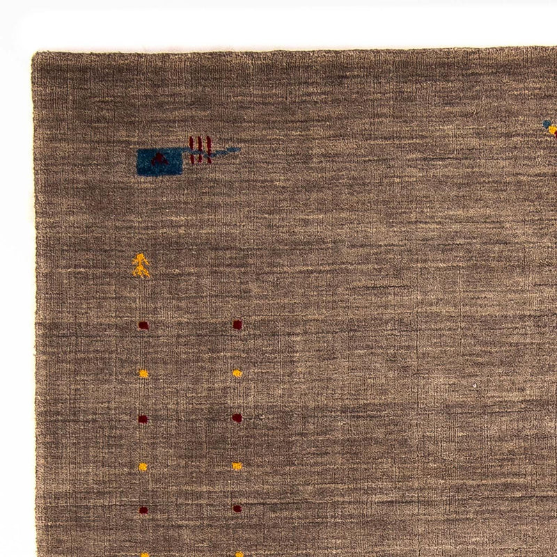 Gabbeh Teppich - Loribaft Indus 201 x 144 cm - braun