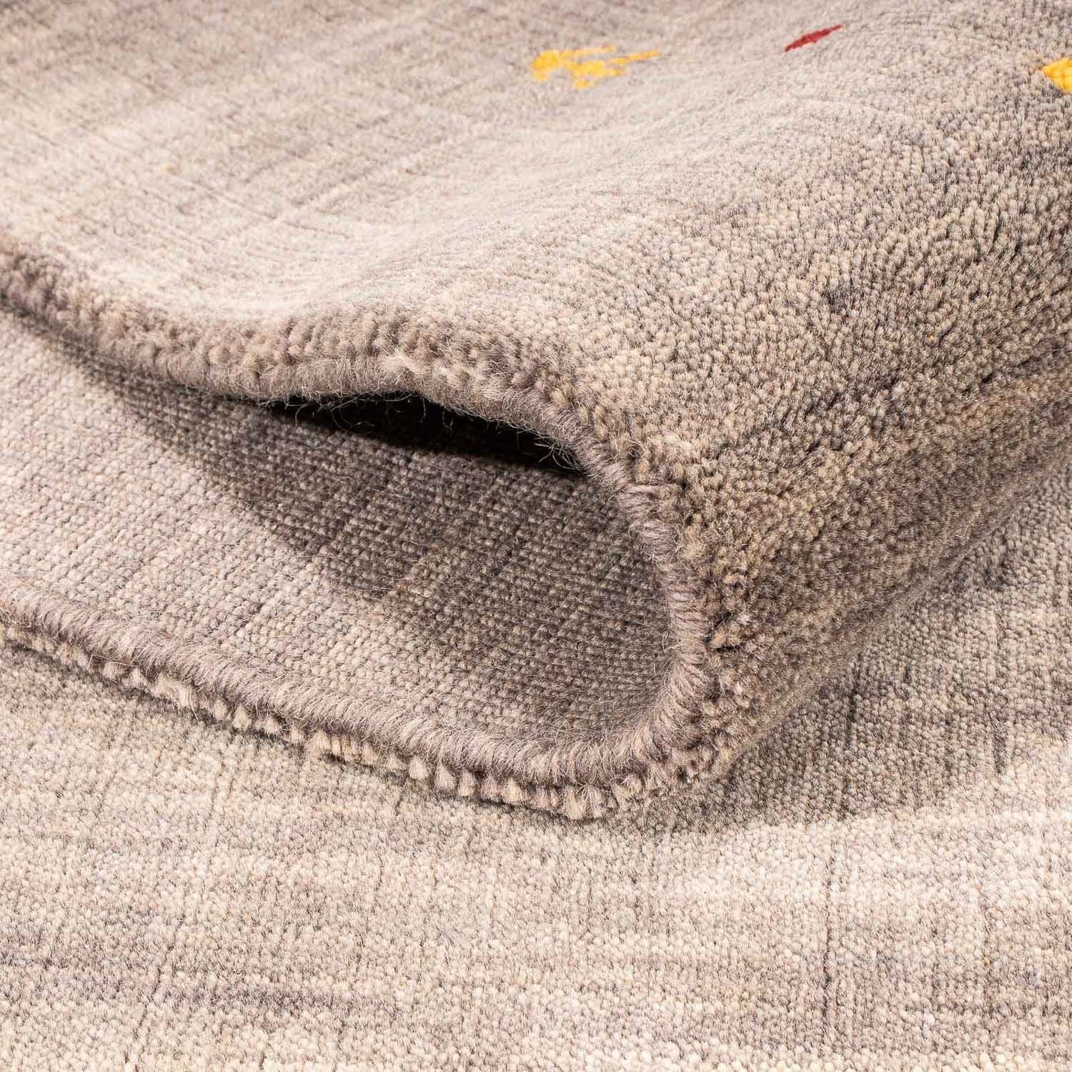 Gabbeh Teppich - Loribaft Indus 201 x 144 cm - braun