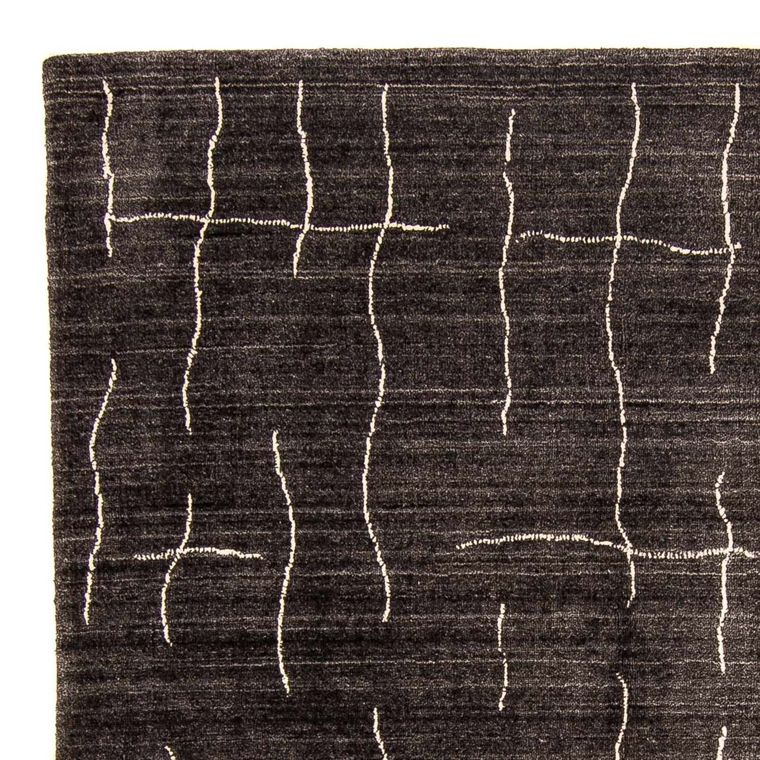 Gabbeh Teppich - Loribaft Indus 200 x 142 cm - dunkelbraun