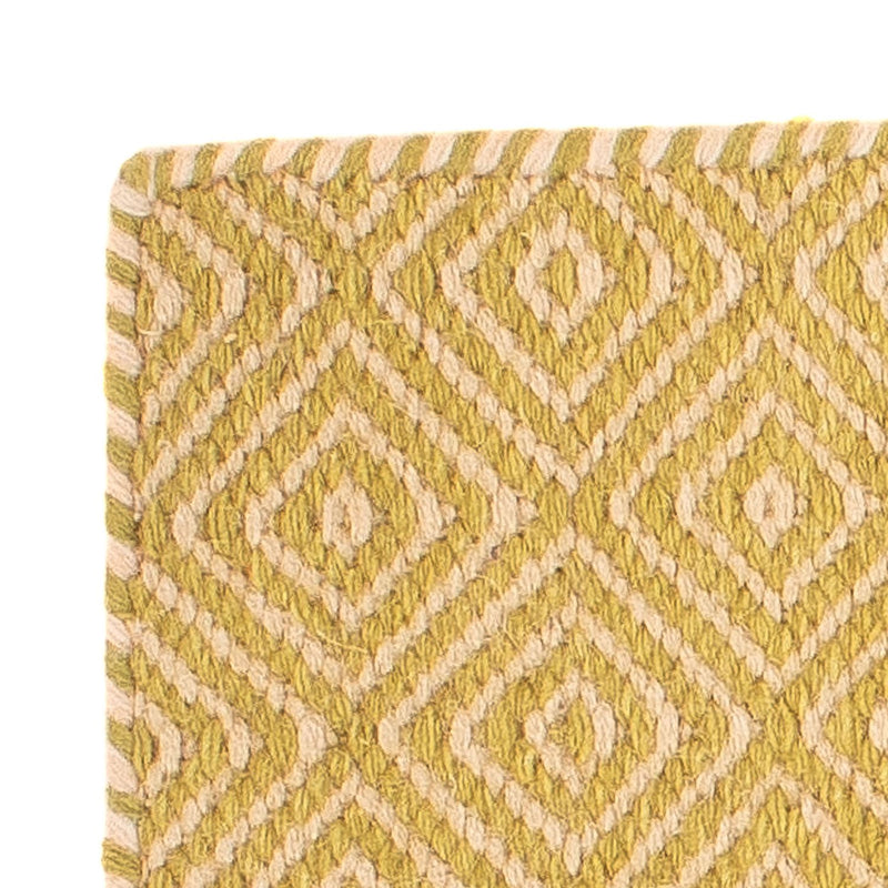 Kelim Teppich - Trendy 47 x 43 cm - gold