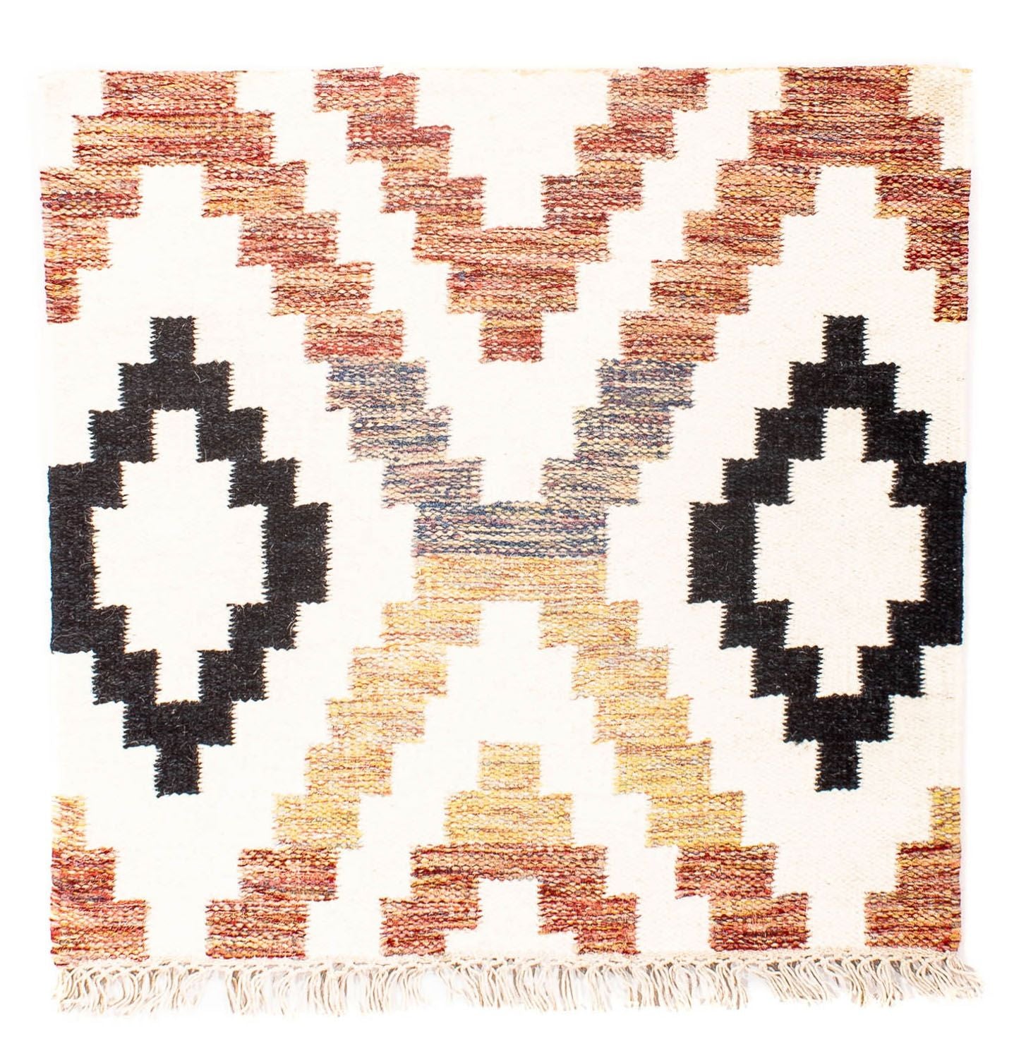 Kelim Teppich - Trendy 69 x 67 cm - beige