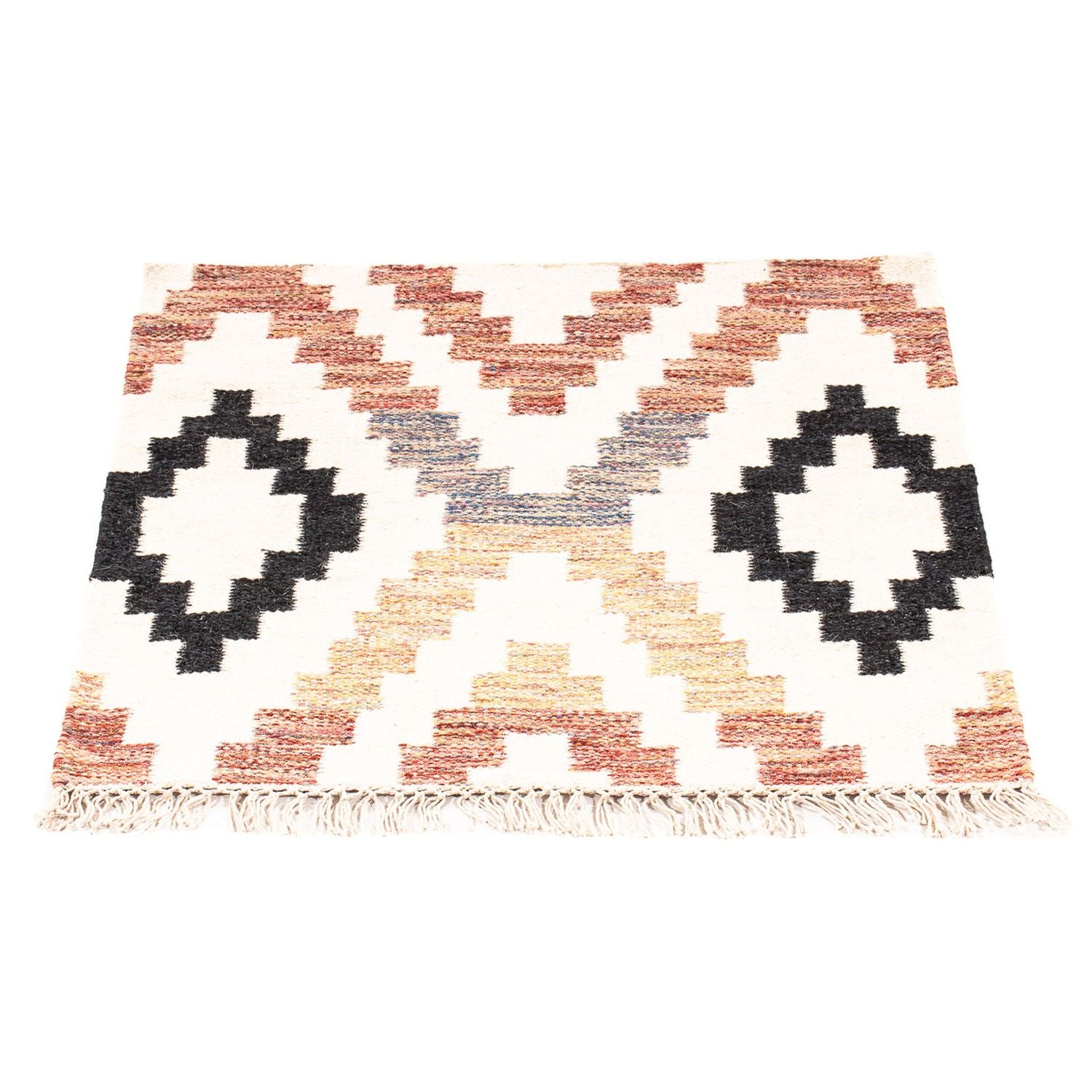 Kelim Teppich - Trendy 69 x 67 cm - beige