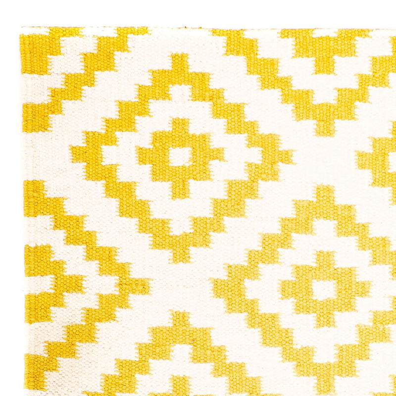 Kelim Teppich - Trendy 80 x 72 cm - beige