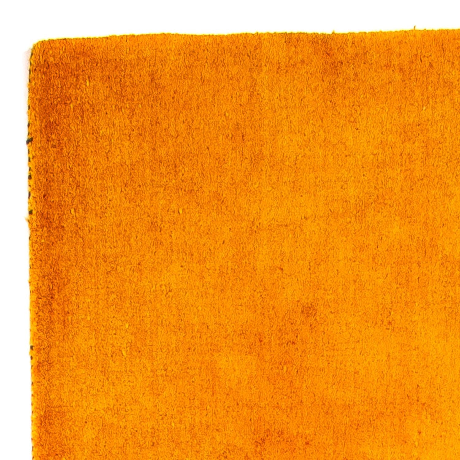 Gabbeh Teppich - Loribaft Softy 395 x 80 cm - orange