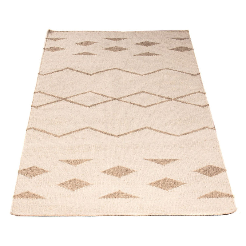 Kelim Teppich - Trendy 150 x 76 cm - beige