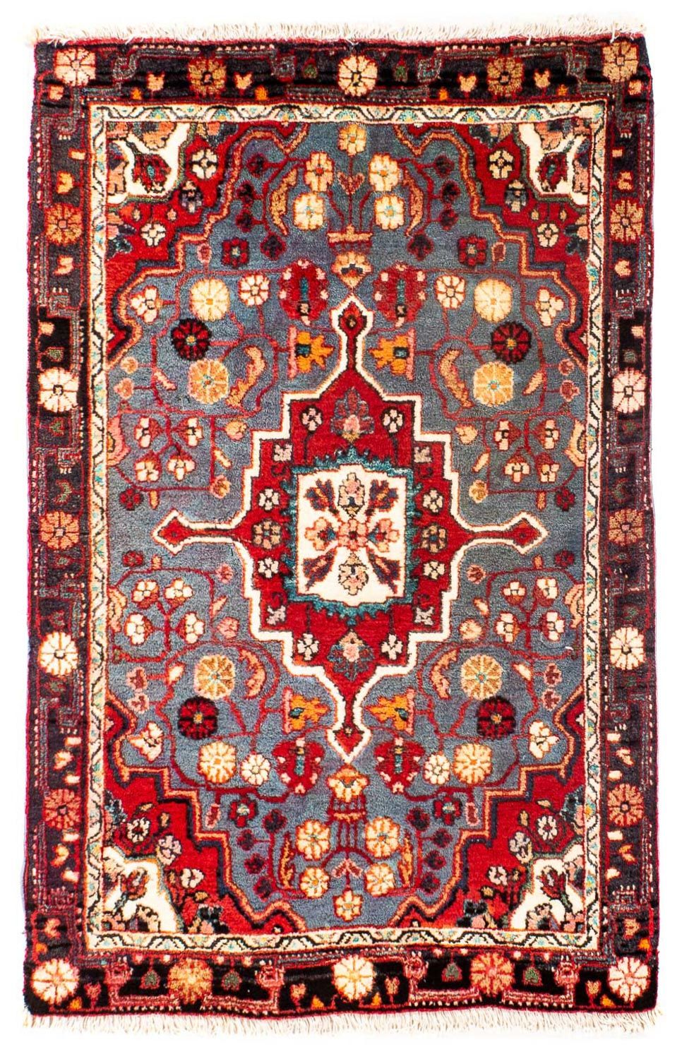 Perserteppich - Classic 95 x 60 cm - dunkelrot