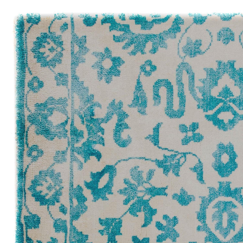 Vintage Teppich 70 x 70 cm Quadratischer Teppich