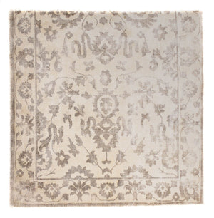 Vintage Teppich 70 x 70 cm Quadratischer Teppich