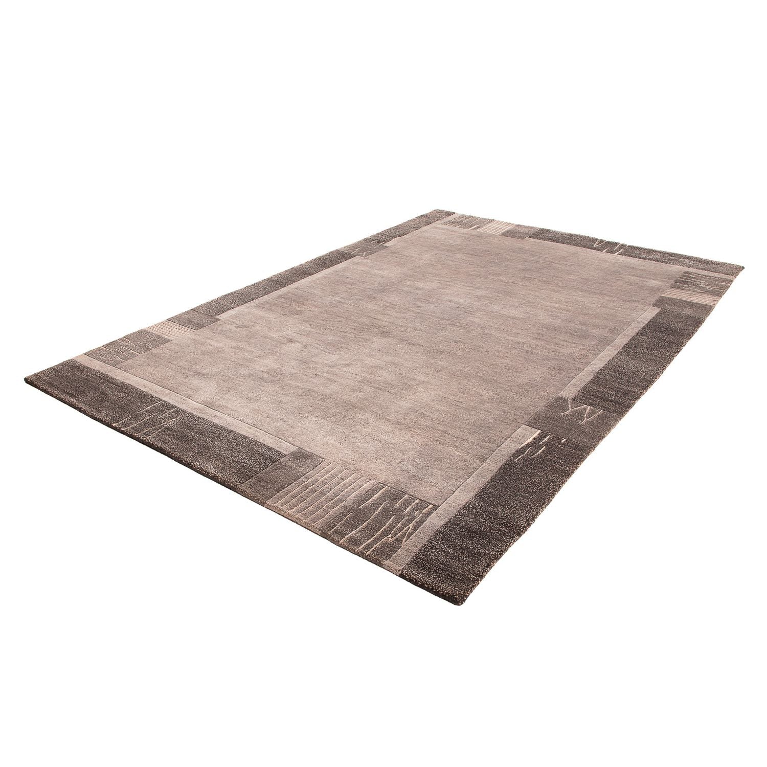Nepal Teppich 300 x 203 cm - hellchoco