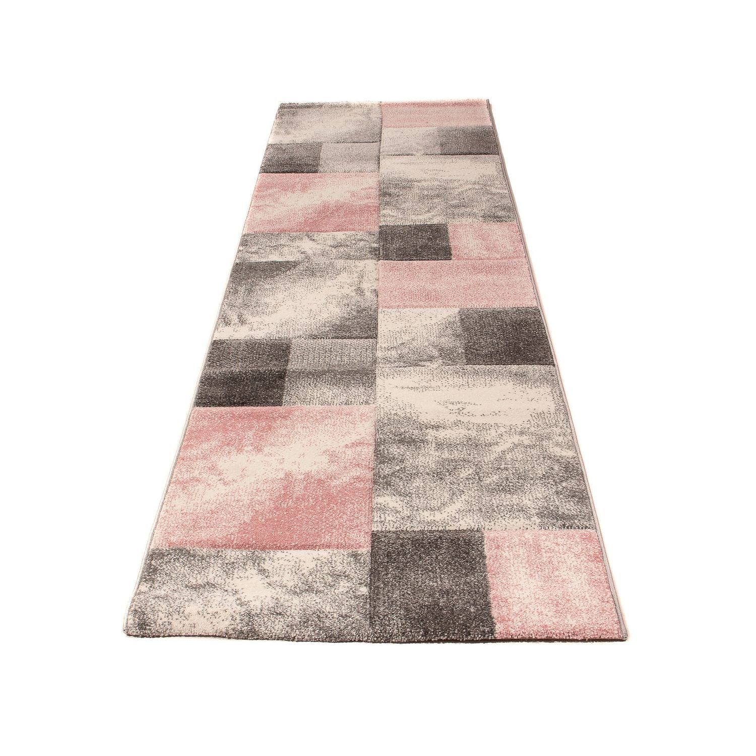 Kurzflor Teppich 300 x 80 cm Teppich Läufer