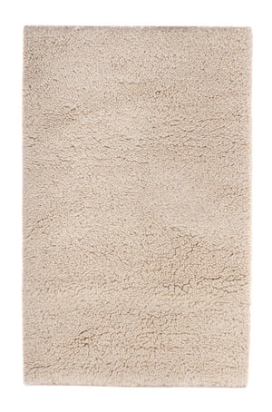 Berber Teppich 120 x 120 cm - beige