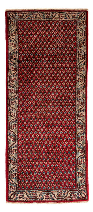 Perserteppich - Mir 203 x 77 cm - dunkelrot