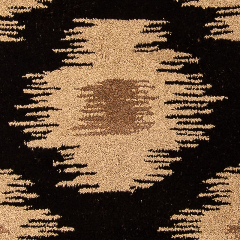 Wollteppich 235 x 150 cm Wohnzimmer Teppich