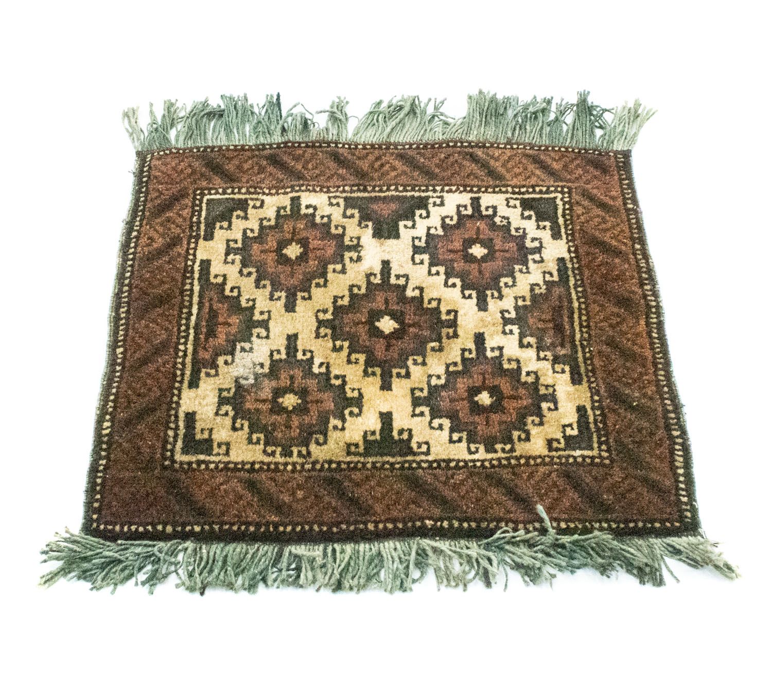 Afghan Teppich 47 x 41 cm