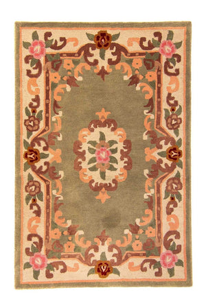 China Teppich 184 x 123 cm - hellbraun