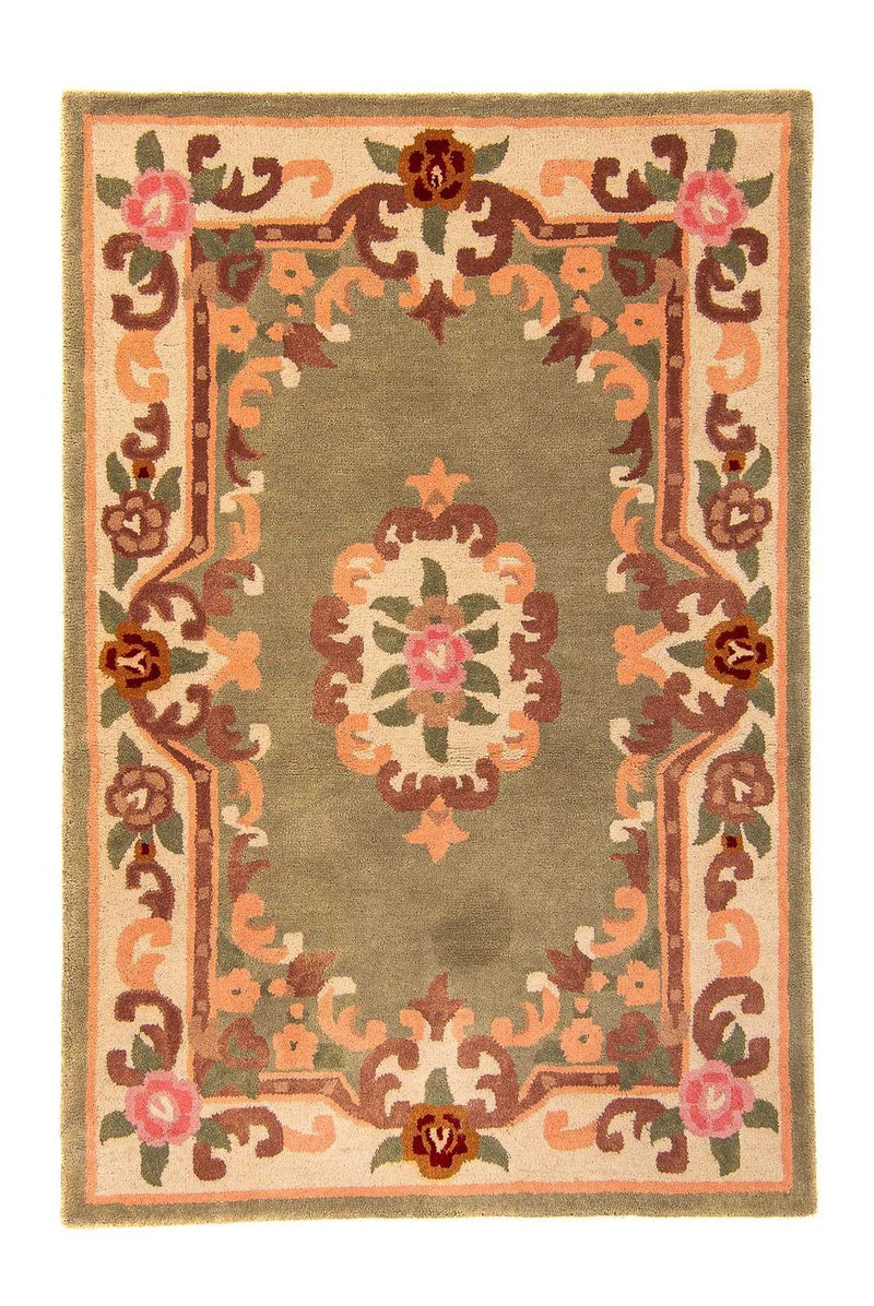 China Teppich 184 x 123 cm - hellbraun
