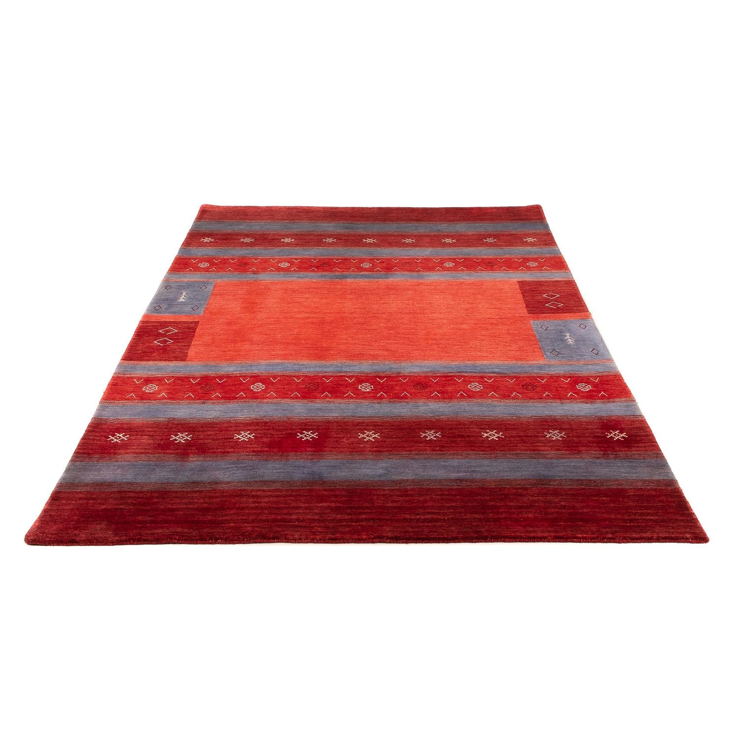 Gabbeh Teppich - Loribaft Softy 240 x 170 cm - mehrfarbig