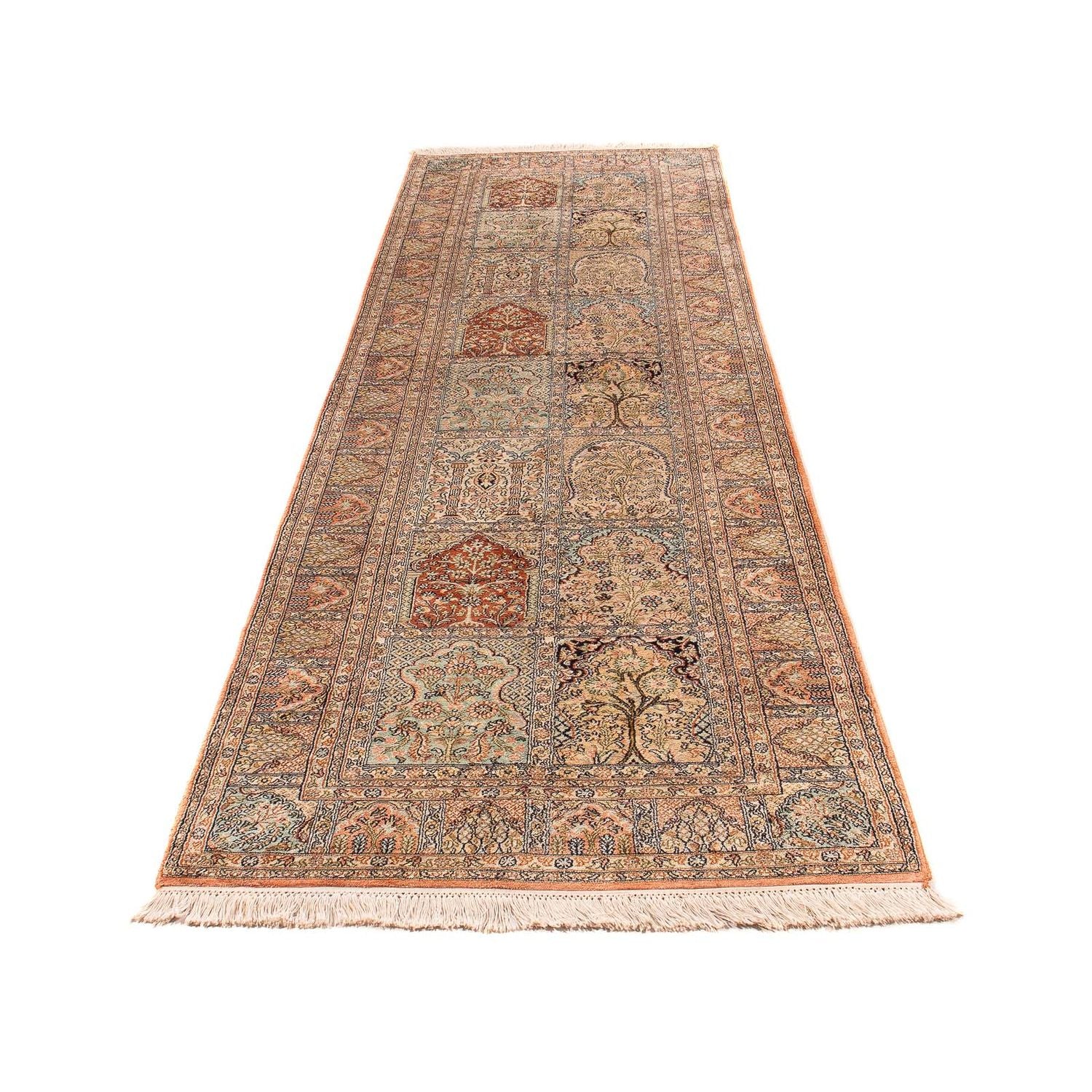 Seidenteppich - Kaschmir Seide 310 x 94 cm Teppichläufer