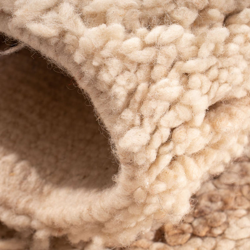 Berber Teppich 100 x 52 cm - beige