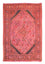 Orientteppich 84 x 55 cm - hellrot