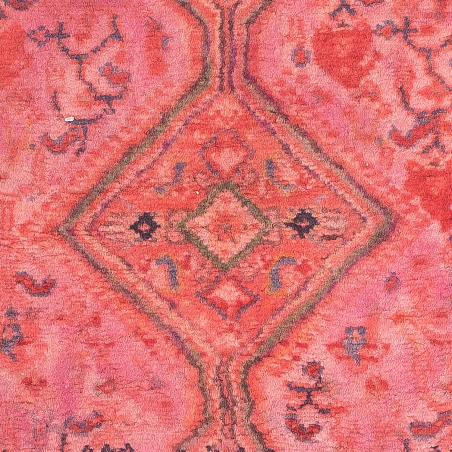 Orientteppich 84 x 55 cm - hellrot