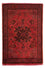 Orientteppich 96 x 65 cm - dunkelrot