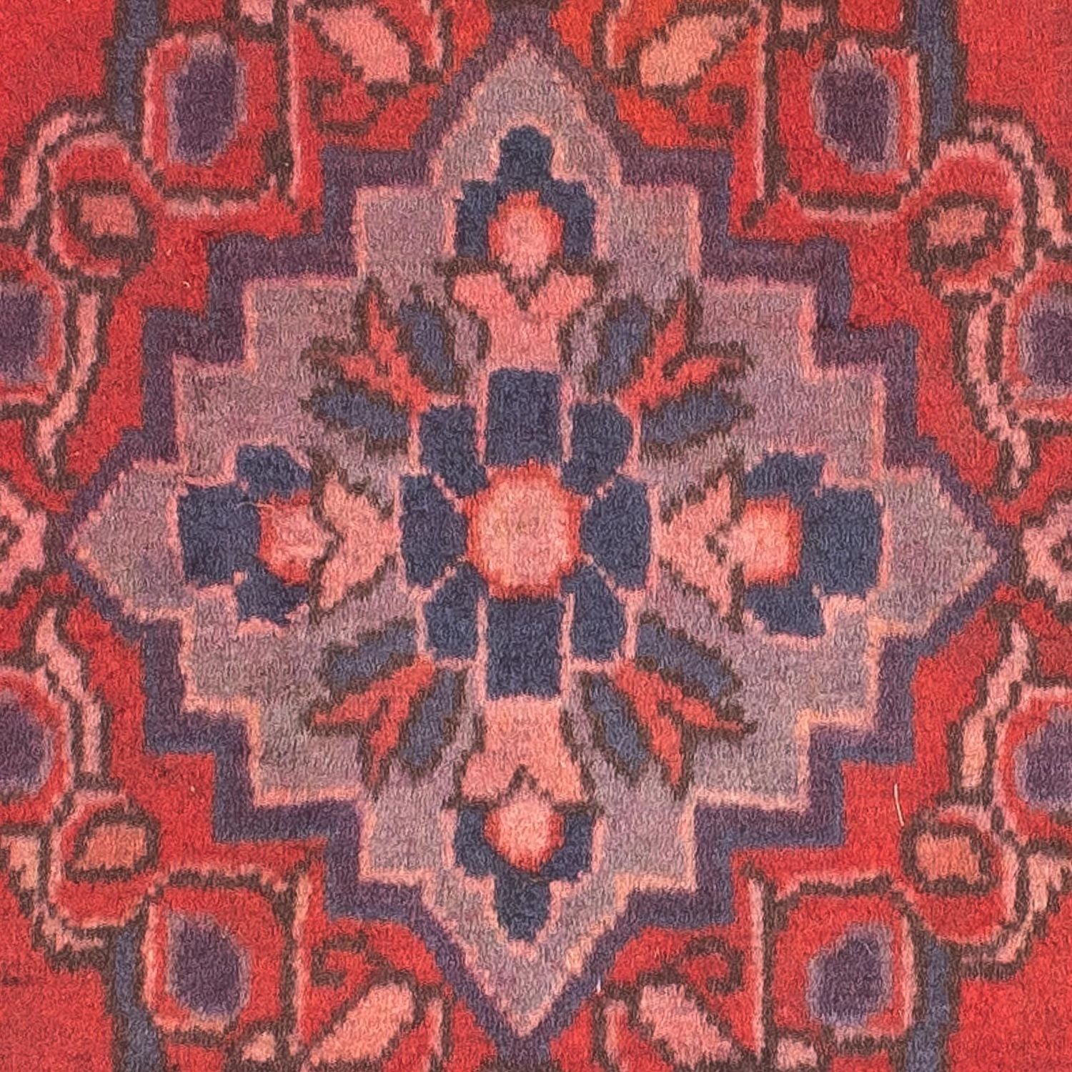 Orientteppich 87 x 57 cm - dunkelrot