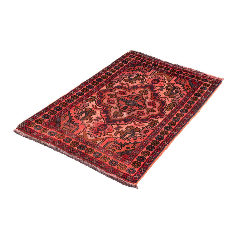 Orientteppich 100 x 66 cm - hellrot