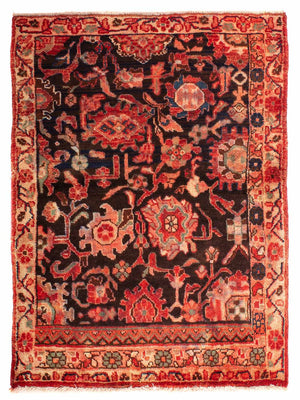 Perserteppich - Nomadic 118 x 95 cm - hellrot