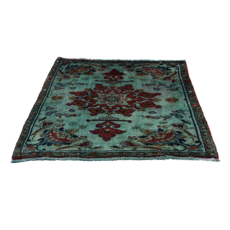 Orientteppich 105 x 104 cm - hellblau